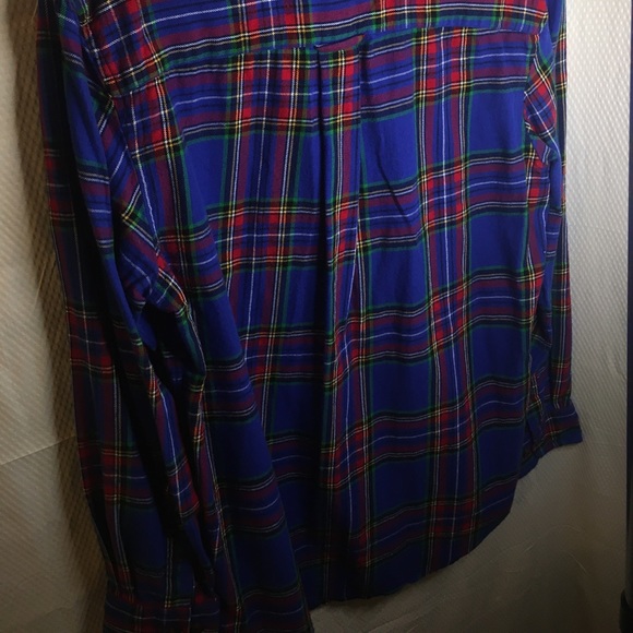 Saddlebred | Men’s 100% Cotton Colorful Plaid Button Down Shirt - Picture 9 of 12